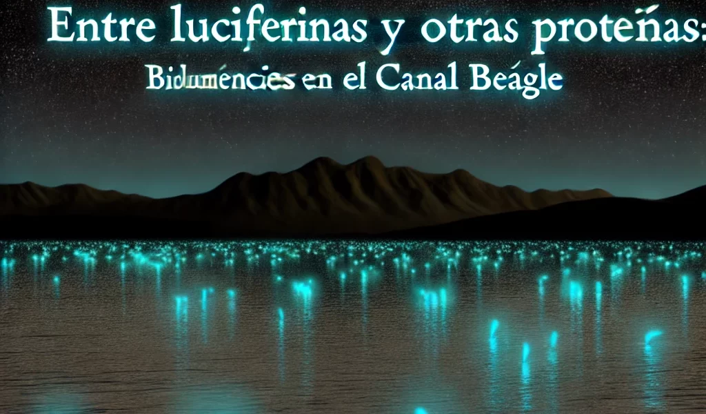 Entre luciferinas y otras proteínas: bioluminiscencias en el Canal Beagle